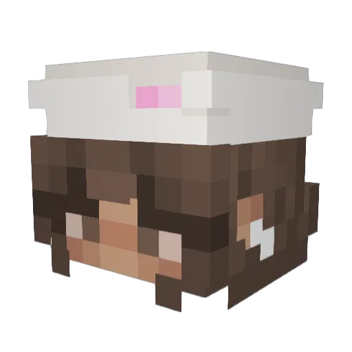 skooshxx Minecraft avatar head, 3D render