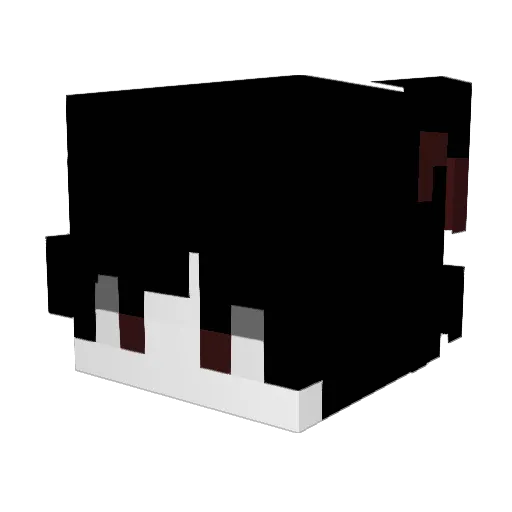 skorl Minecraft avatar head, 3D render