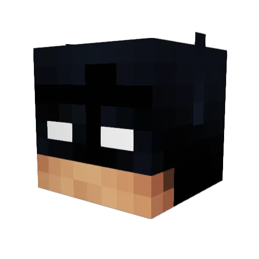 skp6011 Minecraft avatar head, 3D render