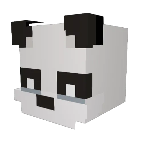 skrizla Minecraft avatar head, 3D render