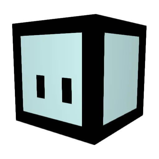 skrtty Minecraft avatar head, 3D render