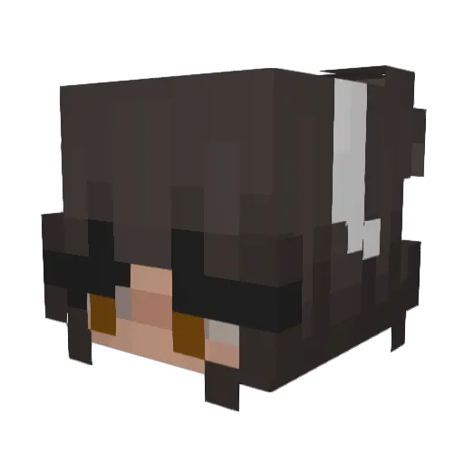 sksantos3 Minecraft avatar head, 3D render