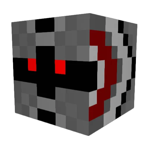 skull983398 Minecraft avatar head, 3D render