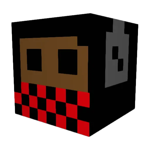 skullking2255 Minecraft avatar head, 3D render