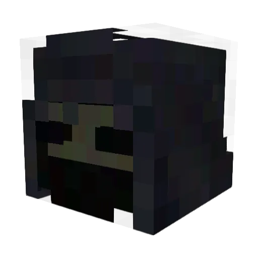 skullman885 Minecraft avatar head, 3D render