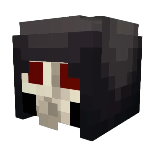 skullman8942 Minecraft avatar head, 3D render