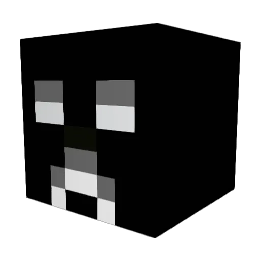 skullrune8 Minecraft avatar head, 3D render
