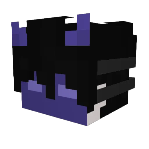 skullst0rm Minecraft avatar head, 3D render
