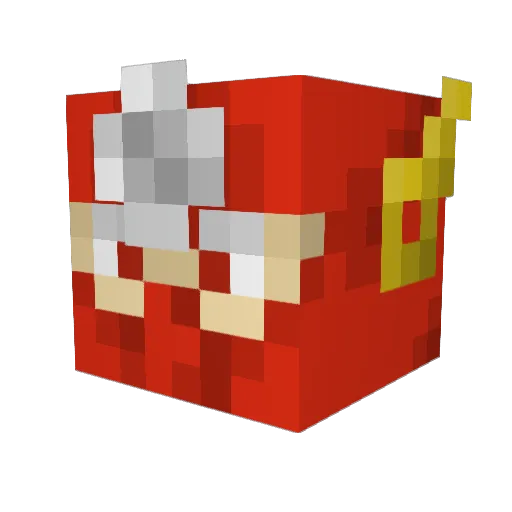 skullzero00 Minecraft avatar head, 3D render