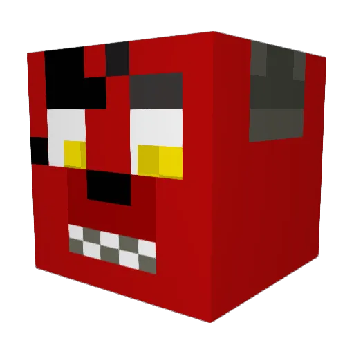 skunklover123 Minecraft avatar head, 3D render