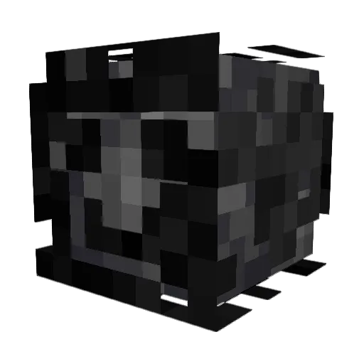skurbaede Minecraft avatar head, 3D render