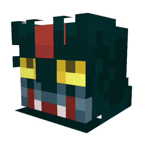 skvermillion13 Minecraft avatar head, 3D render