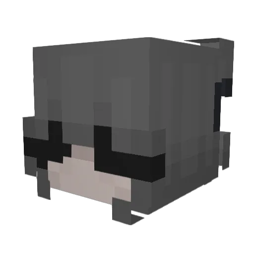 skvrly Minecraft avatar head, 3D render