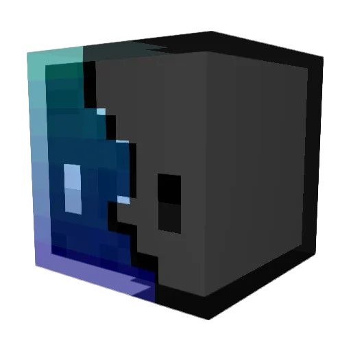 sky240 Minecraft avatar head, 3D render