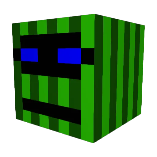 sky3256 Minecraft avatar head, 3D render
