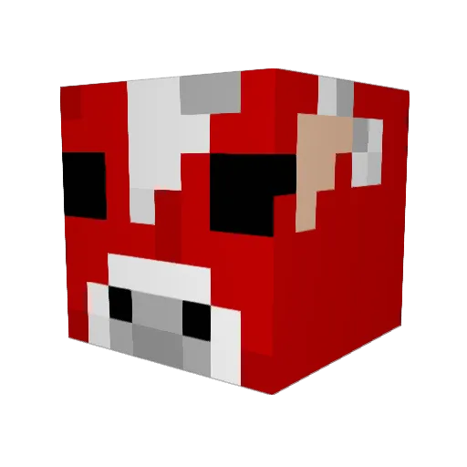 sky4512 Minecraft avatar head, 3D render