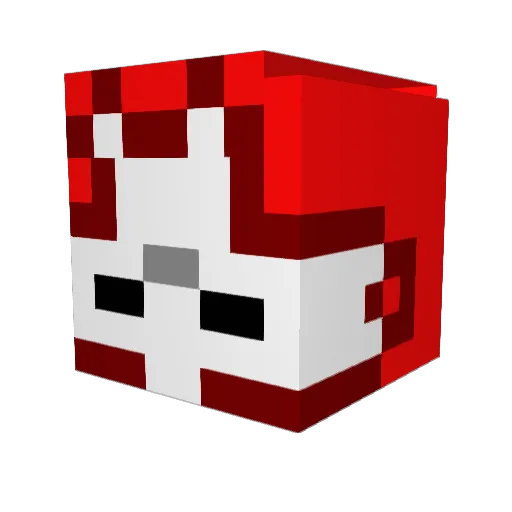 sky67 Minecraft avatar head, 3D render