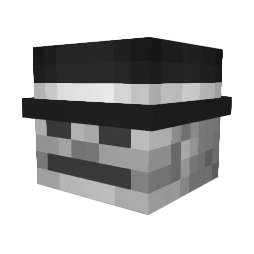 sky_king123 Minecraft avatar head, 3D render