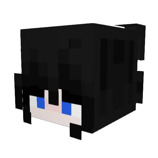 sky_xiaotian Minecraft avatar head, 3D render