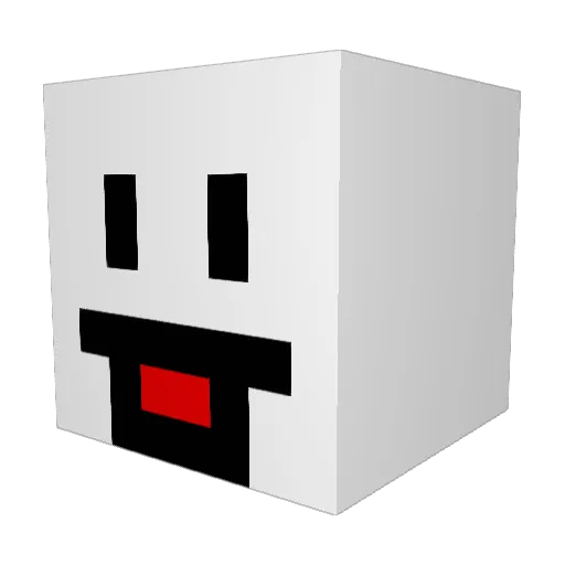 skyblue345 Minecraft avatar head, 3D render