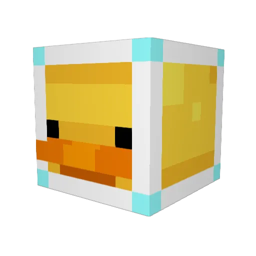 skyblue45 Minecraft avatar head, 3D render