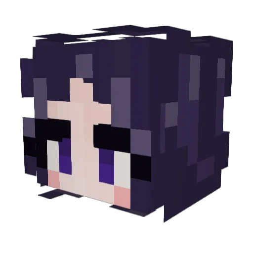 skybluesooz Minecraft avatar head, 3D render