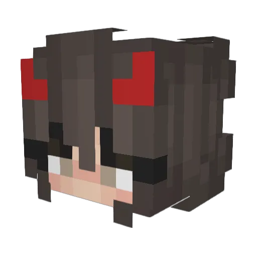 skycelz Minecraft avatar head, 3D render