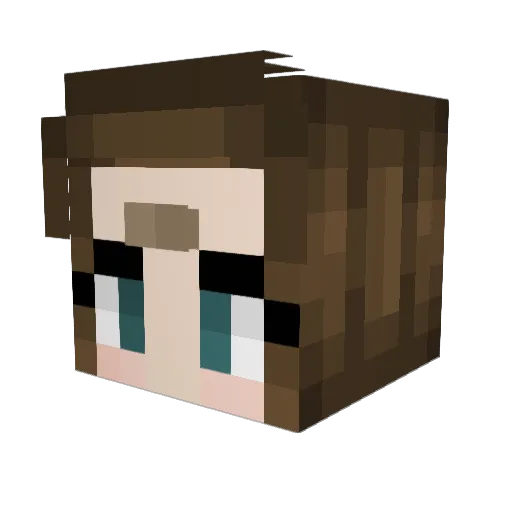 skydancer2017 Minecraft avatar head, 3D render