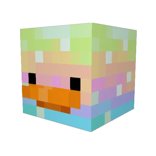skyebird9234 Minecraft avatar head, 3D render