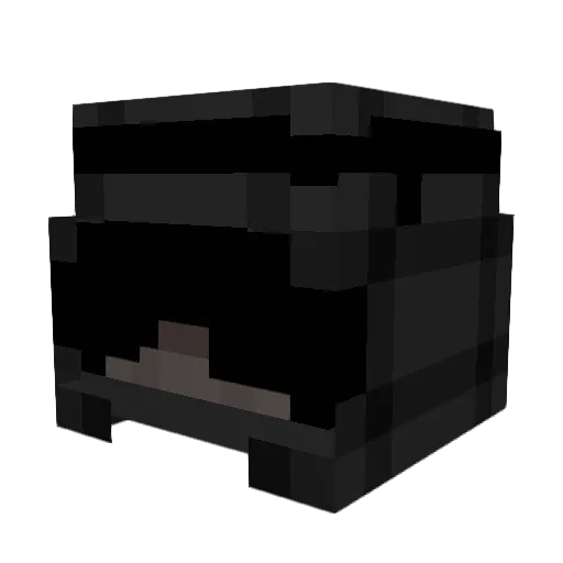 skyetp Minecraft avatar head, 3D render