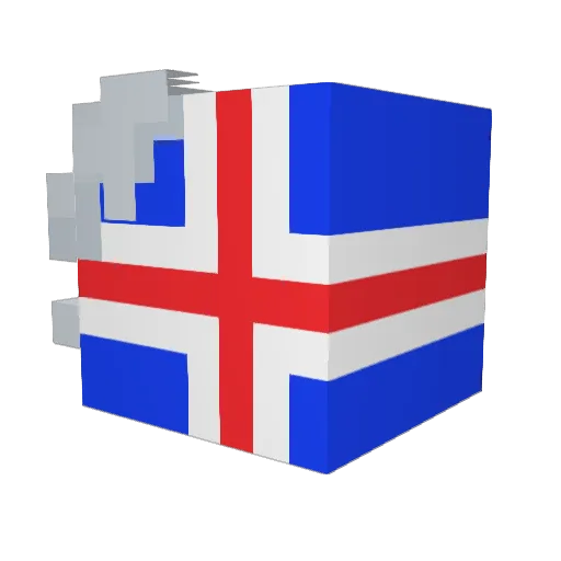 skyfox1995 Minecraft avatar head, 3D render