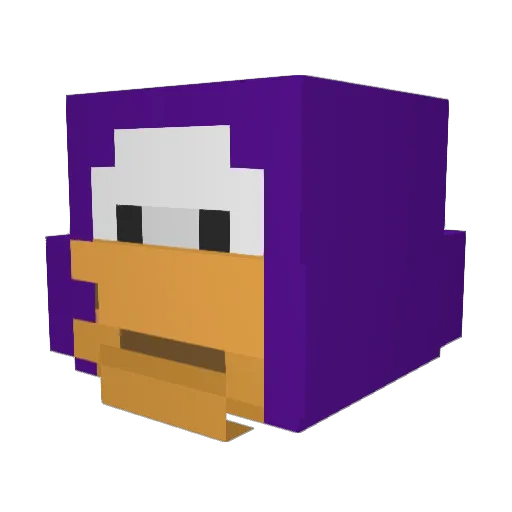 skylar014 Minecraft avatar head, 3D render