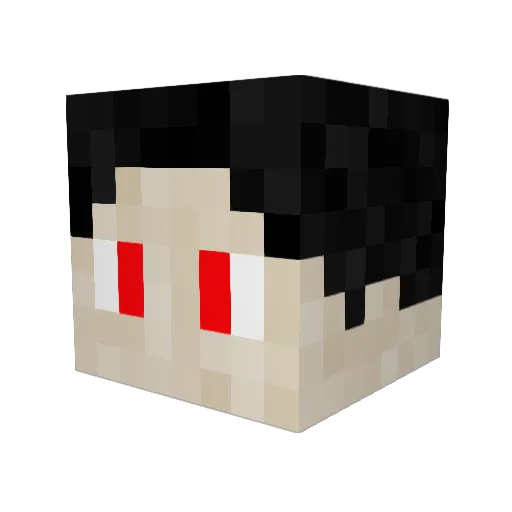 skyler10105 Minecraft avatar head, 3D render