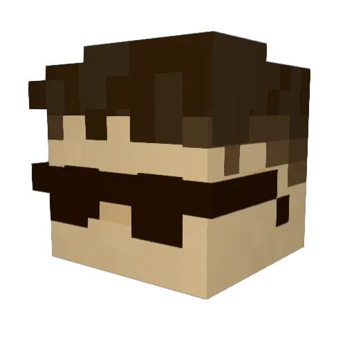 skylerghost05 Minecraft avatar head, 3D render