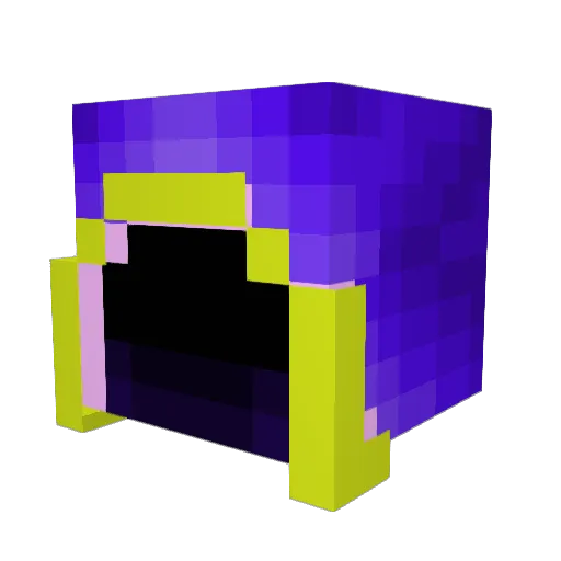 skylinv7 Minecraft avatar head, 3D render