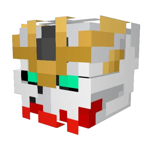 skylord200323 Minecraft avatar head, 3D render