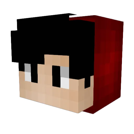 skymc123 Minecraft avatar head, 3D render