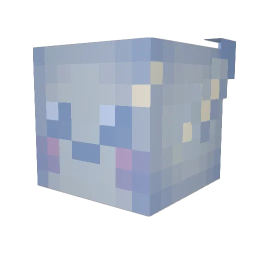skymomol Minecraft avatar head, 3D render