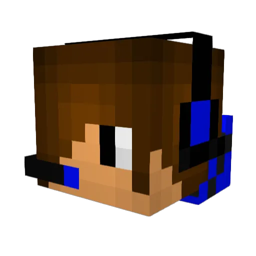 skyplayer369 Minecraft avatar head, 3D render