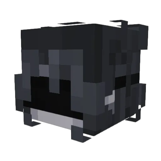 skyquin Minecraft avatar head, 3D render