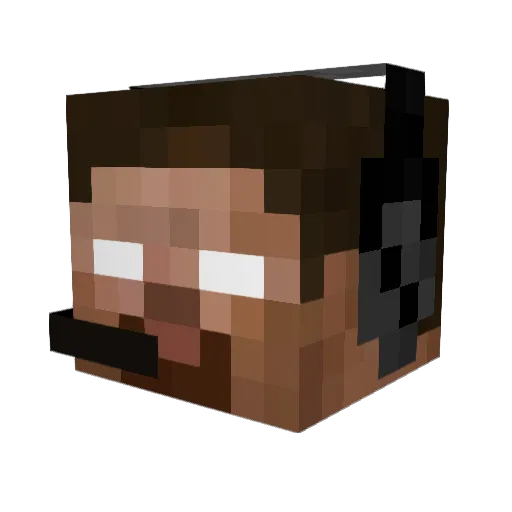 skythekid11 Minecraft avatar head, 3D render