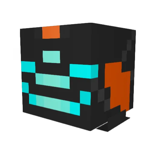 skythekidns Minecraft avatar head, 3D render