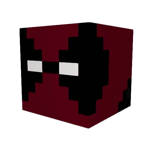 skythoma Minecraft avatar head, 3D render