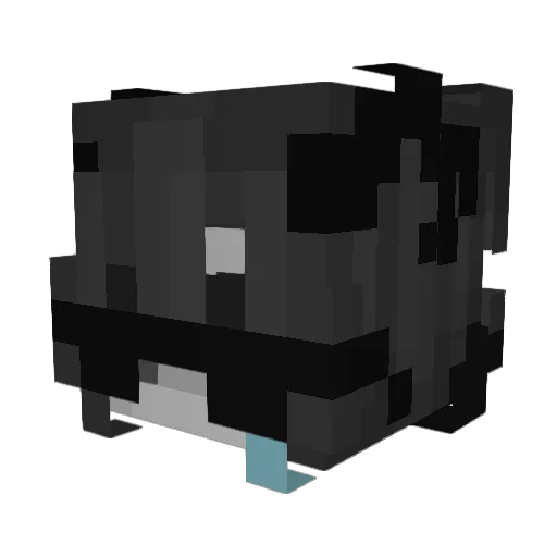 skyura Minecraft avatar head, 3D render