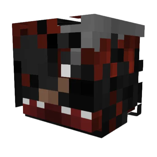 skyvenom1223 Minecraft avatar head, 3D render