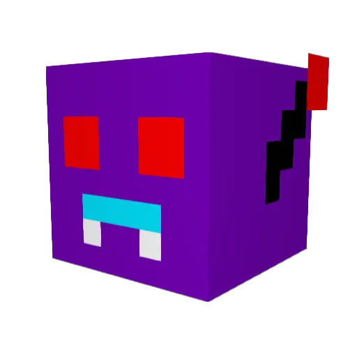 skywalker972 Minecraft avatar head, 3D render
