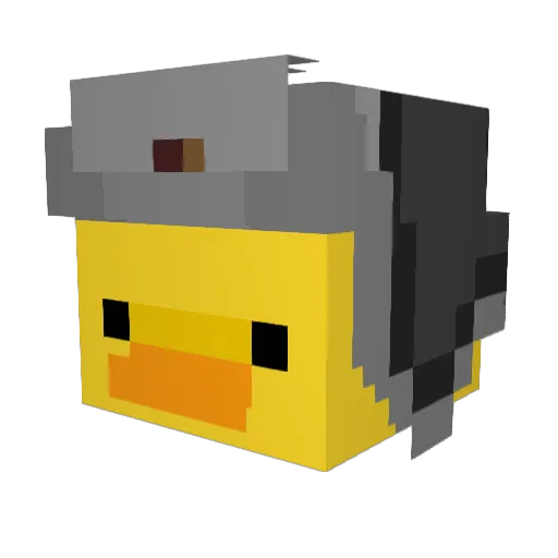skyx312 Minecraft avatar head, 3D render
