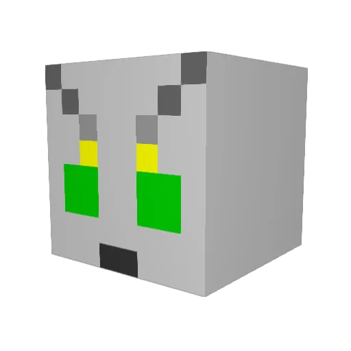 skyybooboo Minecraft avatar head, 3D render