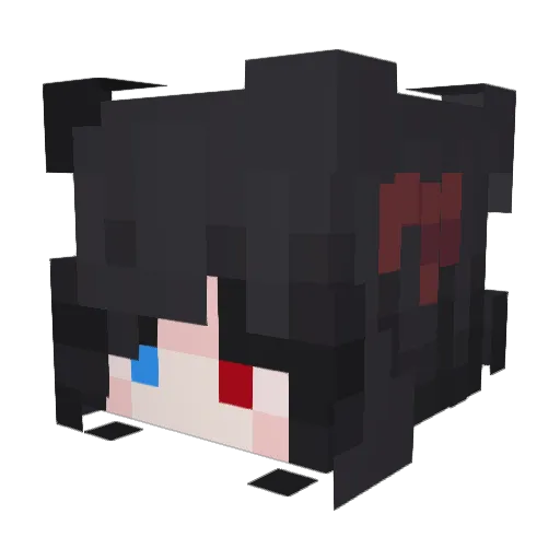 skyyyds Minecraft avatar head, 3D render