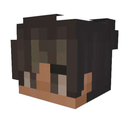 skyzoon Minecraft avatar head, 3D render